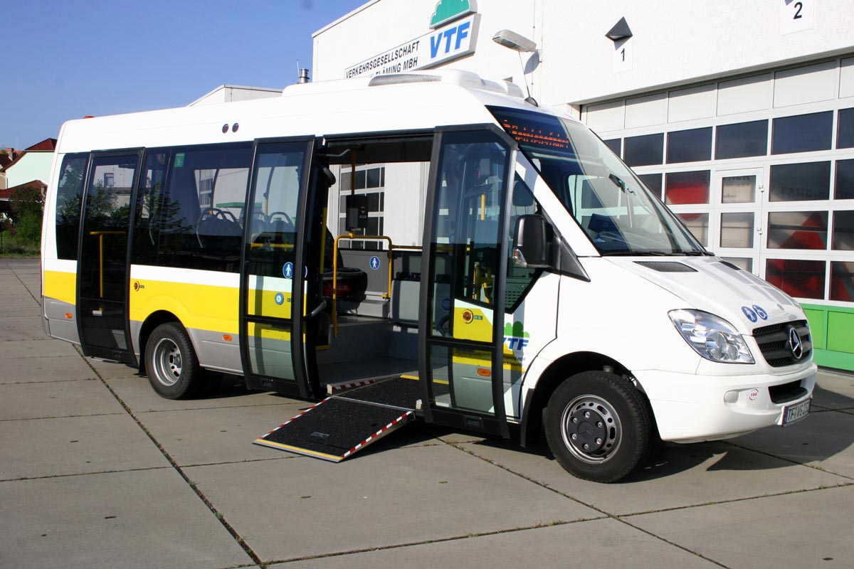 Stadtbus Luckenwalde Mercedes Sprinter barrierefrei
