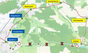 Baustelle Gottow Luckenwalde