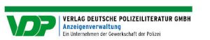 Logo Verlag Deutsche Polizeiliteratur GmbH